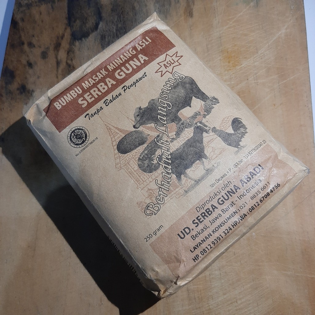 Bumbu Masak Minang Asli / Bumbu Masak Serbaguna