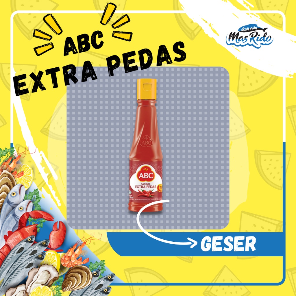 

Abc Sambal Extra Pedas 135 Ml Saus Sambal Praktis Terpedas Termurah