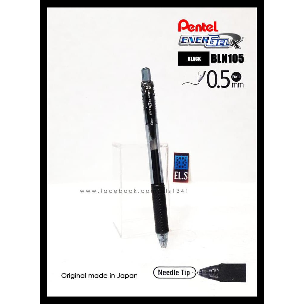 

Murmer Pentel Energel X 0,5 Hitam Terbaru