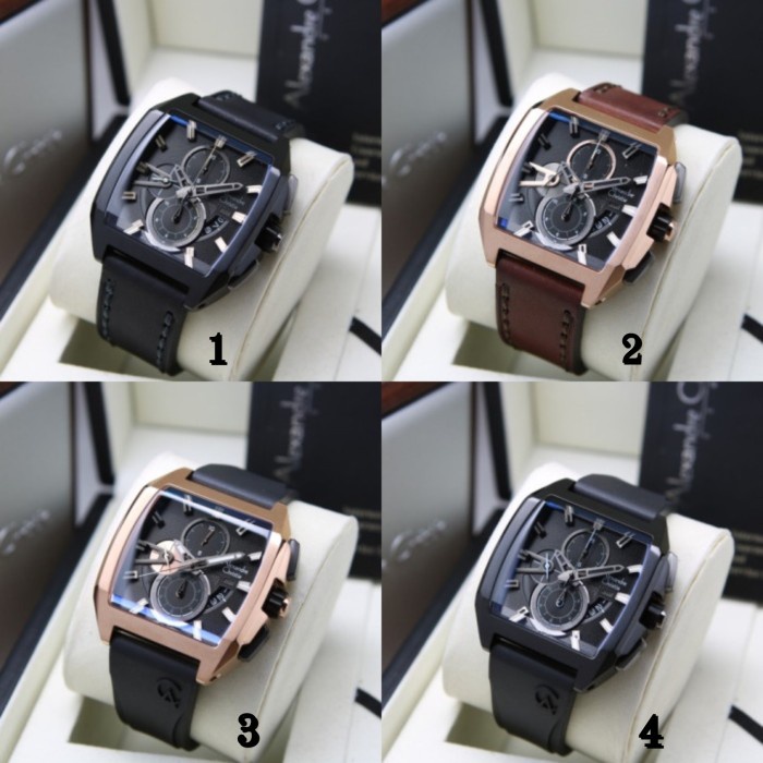 Jam Tangan Pria Alexandre Christie 6617 AC6617 AC 6617 Original Bergaransi