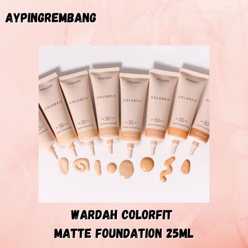 Wardah Colorfit Matte Foundation