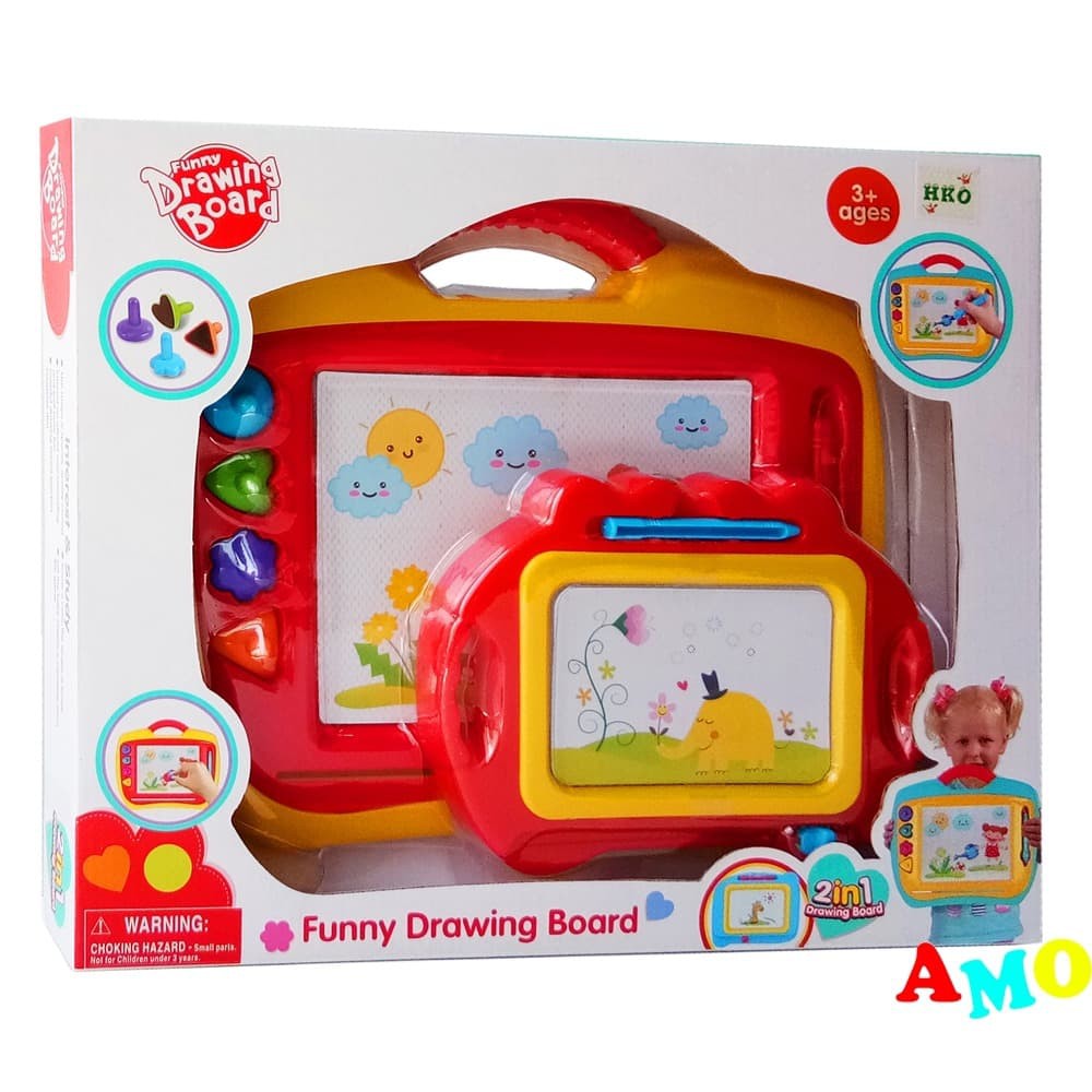 

New Arrival 2IN1 DRAWING BOARD JO16-18AB MAINAN PAPAN TULIS EDUKASI Low Price!