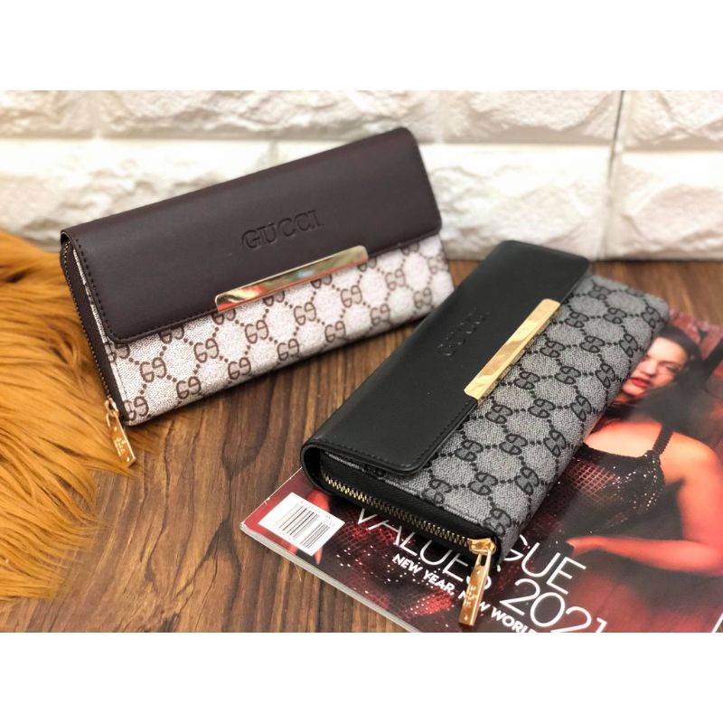 CEKTOKOTATI12 -  DOMPET PANJANG KULIT WANITA FASHION CEWE PANJANG KARTU MURAH KARTU CARD CLUTH SIMPE
