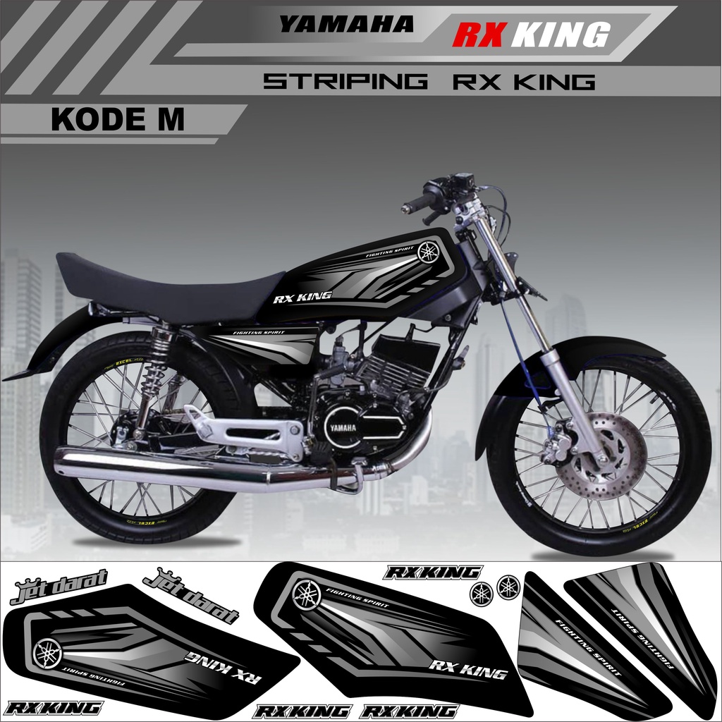 Sticker Striping Rx King Variasi Stiker Rx King Variasi Kode M