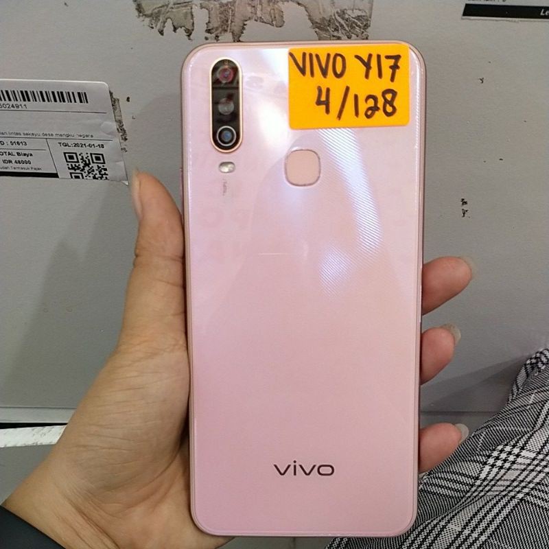 Hp second VIVO Y17 RAM 4/128 mulus 90%