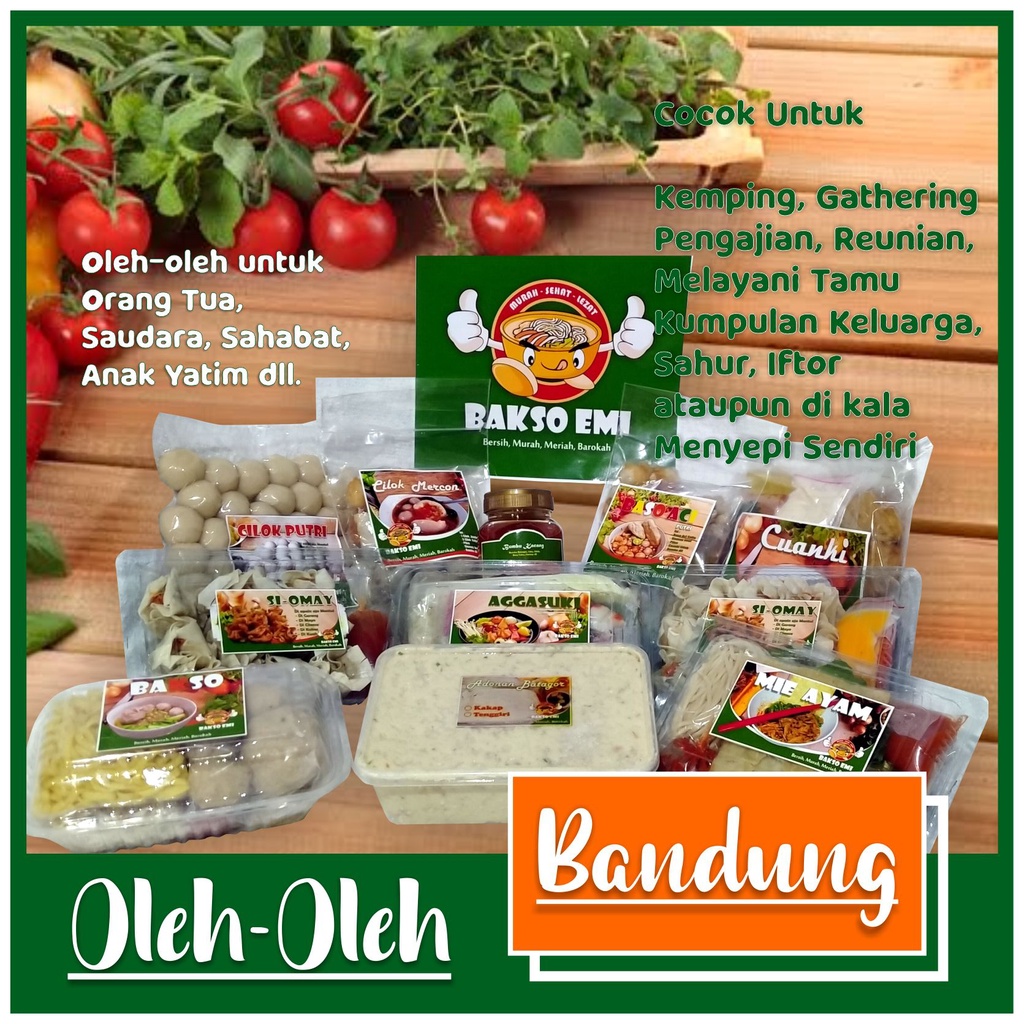 

Adonan Batagor, Siomay, Baso Tahu