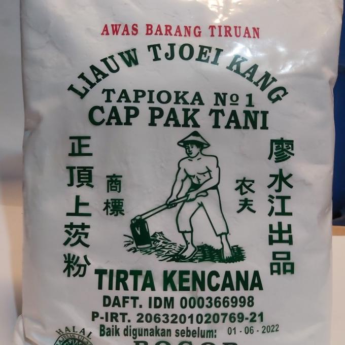 

[COD] Sagu LIAUW TJOEI KANG TAPIOKA NO 1 CAP PAK Tani (Karton)25Kg [COD]