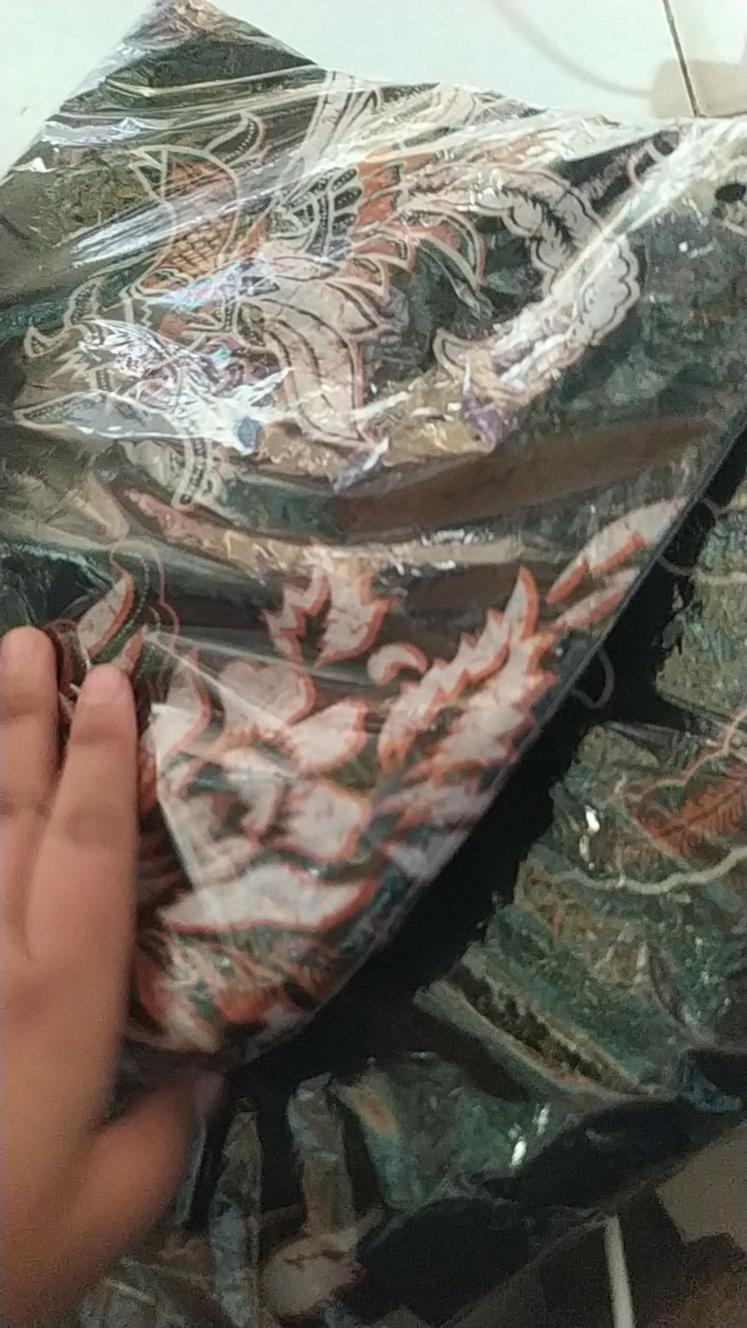 Batik Couple Keluarga - Sania Ruffle Ori Ndoro Jowi Dnt Sogan Motif Ayam Kate