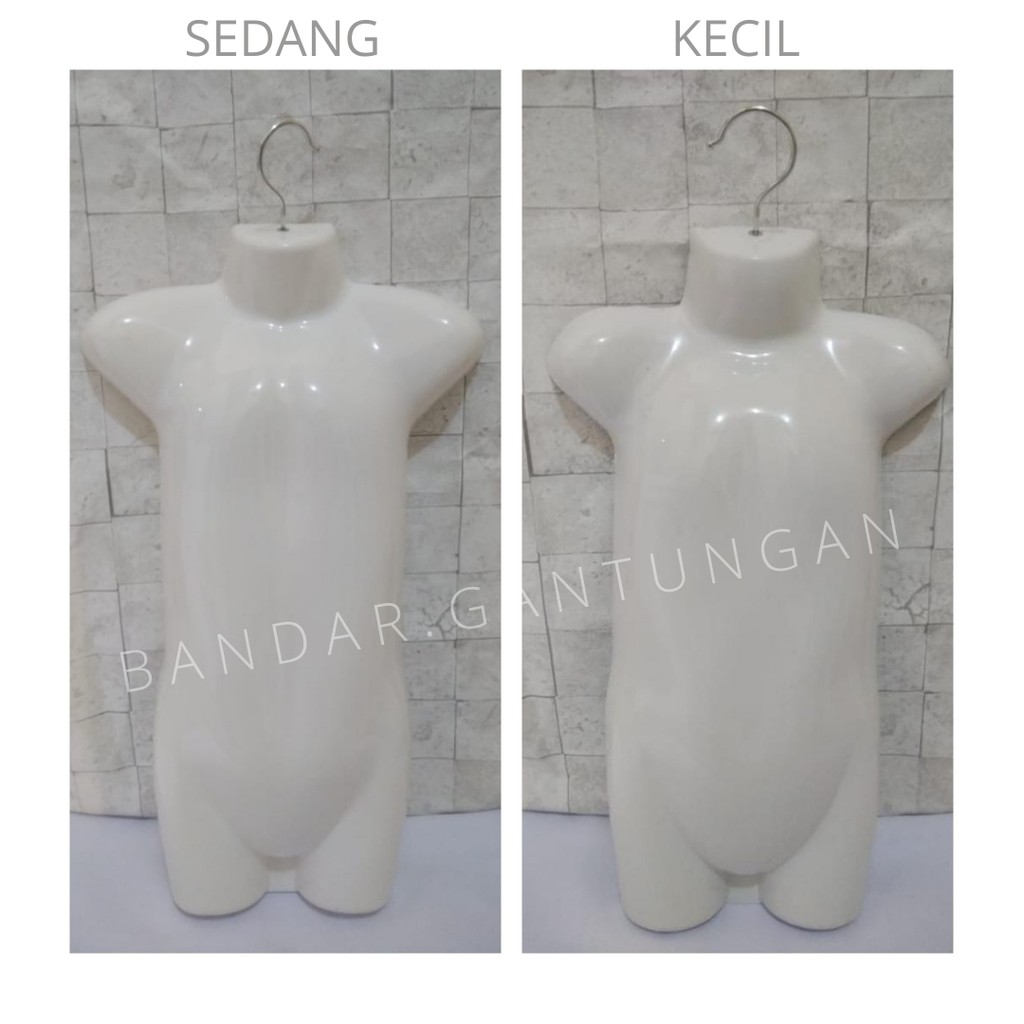 Manekin Hanger Body Gantung Anak Manekin Gantung Anak Display Pakaian Setelan Anak(BH)