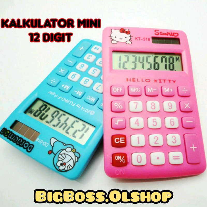 

kalkulator elektronik mini portal 12 DIGIT⭐ BigBoss ⭐
