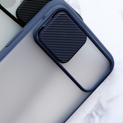 Camera Slide Protection Case - full camera protect for iPhone 6 7 8 7+ 8+ X Xs XR XsMAX 11 PRO MAX-CS. NAVY