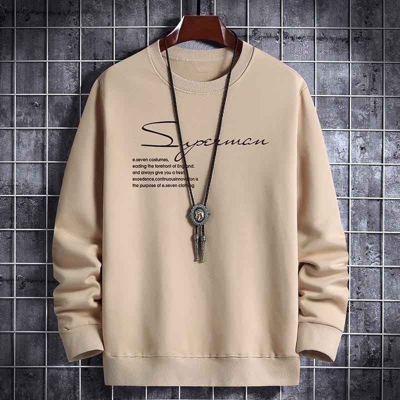 Sweater Pria Grosir Berkualitas -Superman Sweater
