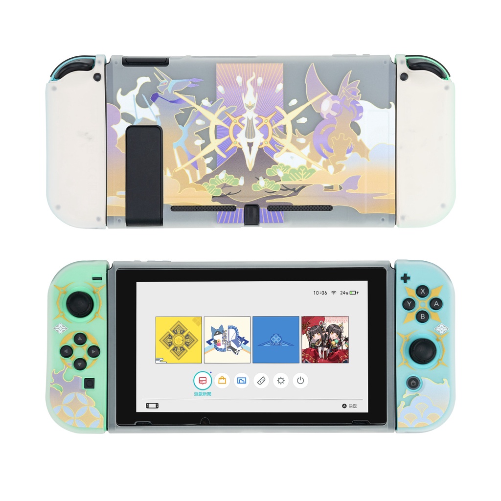 Arceus Case Kotak Kartu Nintendo Switch V1 V2 OLED Anti Debu Tema Arceus