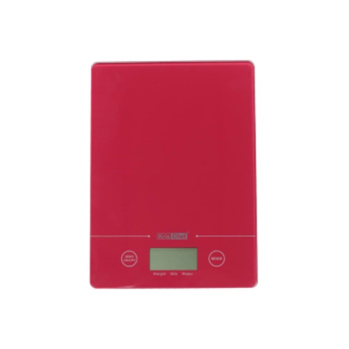 krischef timbangan dapur digital tempredglas