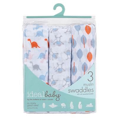 Bedong Bayi Ideal baby swadlle isi 3