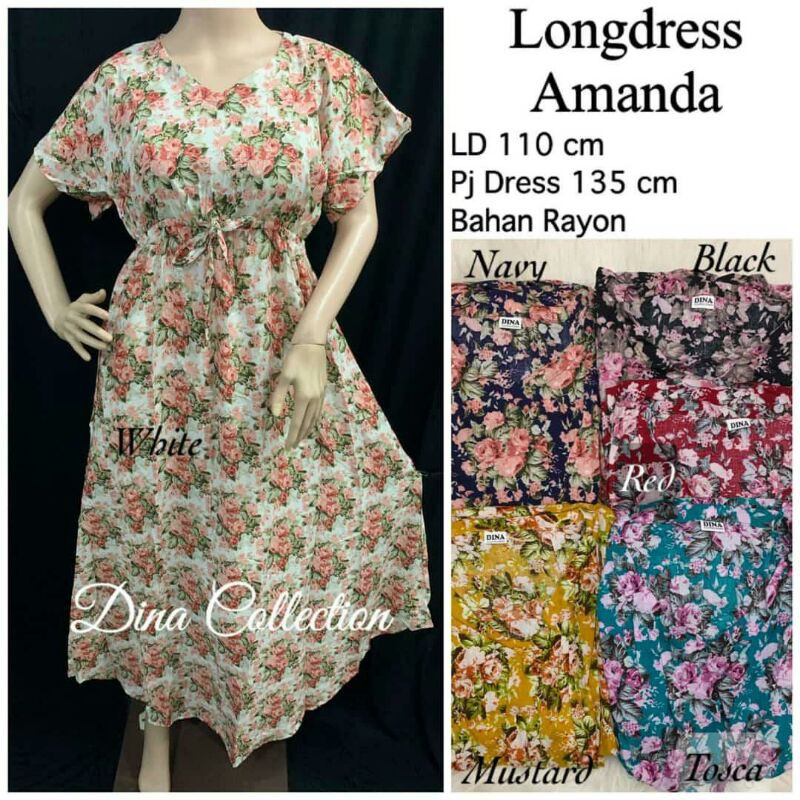Longdress Amanda Rayon PernikBali