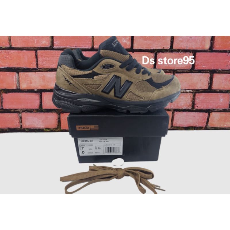 NEW BALANCE M990JJ3 BRWON BLACK USA/SEPATU NB/SEPATU SNEAKERS PRIA