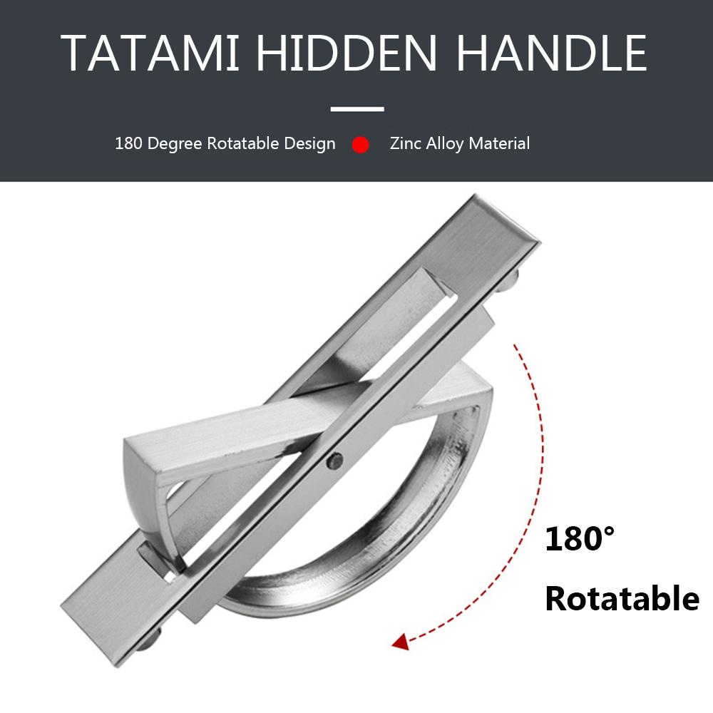 Suyo Gagang Pintu Tatami Bahan Zinc Alloy