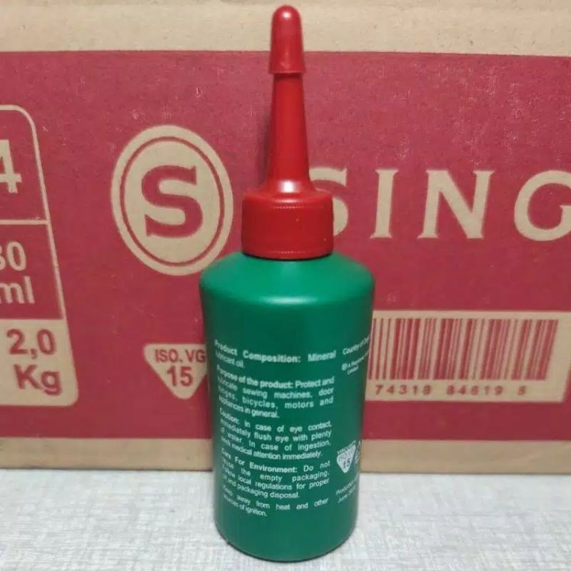 Singer Oil 80cc/Minyak Mesin Singer