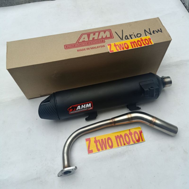 Knalpot vario 125 150 old ahm Knalpot racing ahm vario 125 150 Standar racing knalpot ahm vario