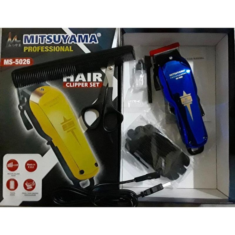 Alat Cukur Rambut Electrik MS-5026 MITSUYAMA