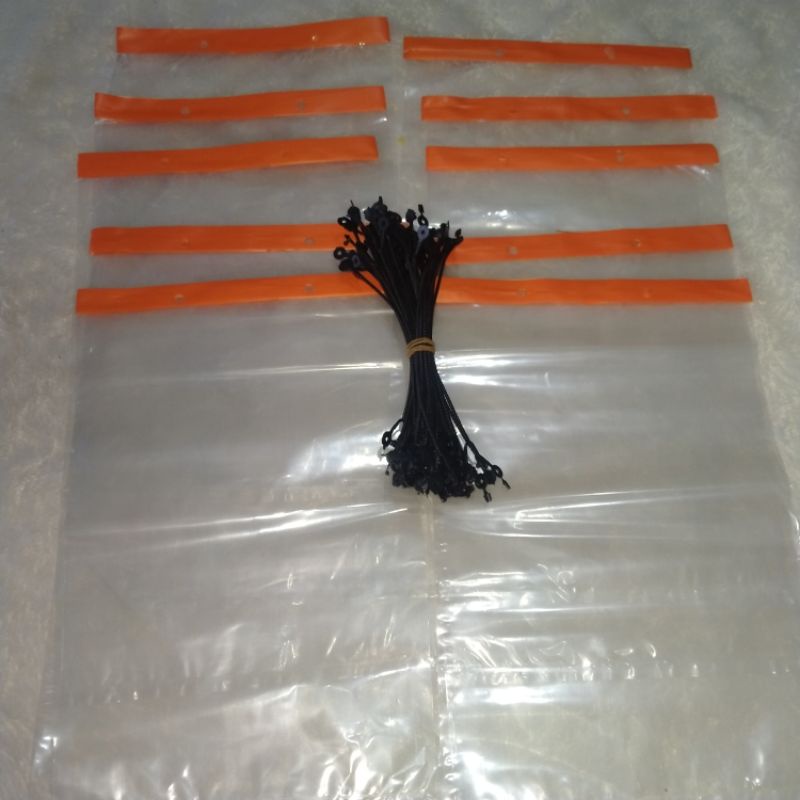 

tas plastik snack Ultah polos bigsize UK.30cm talplin part.2
