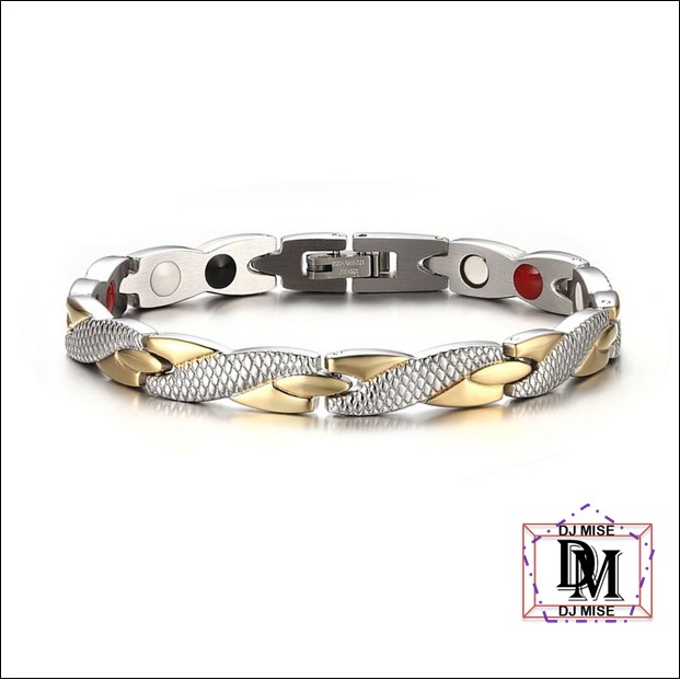 Gelang Magnetik Pria Dan Wanita Gaya Korea Untuk Terapi Kesehatan