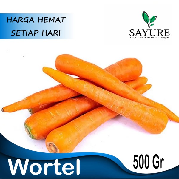 

WORTEL BERASTAGI SUPER FRESH 500 GR