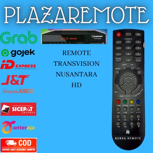 remote Visat Mpeg4 HD Parabola/Receiver nusantara