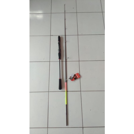 Joran Light Jigging Fuji Jakkaru Shaky Red 1.80cm Carbon Solid Pe 3 dan Pe 4 Terbaik