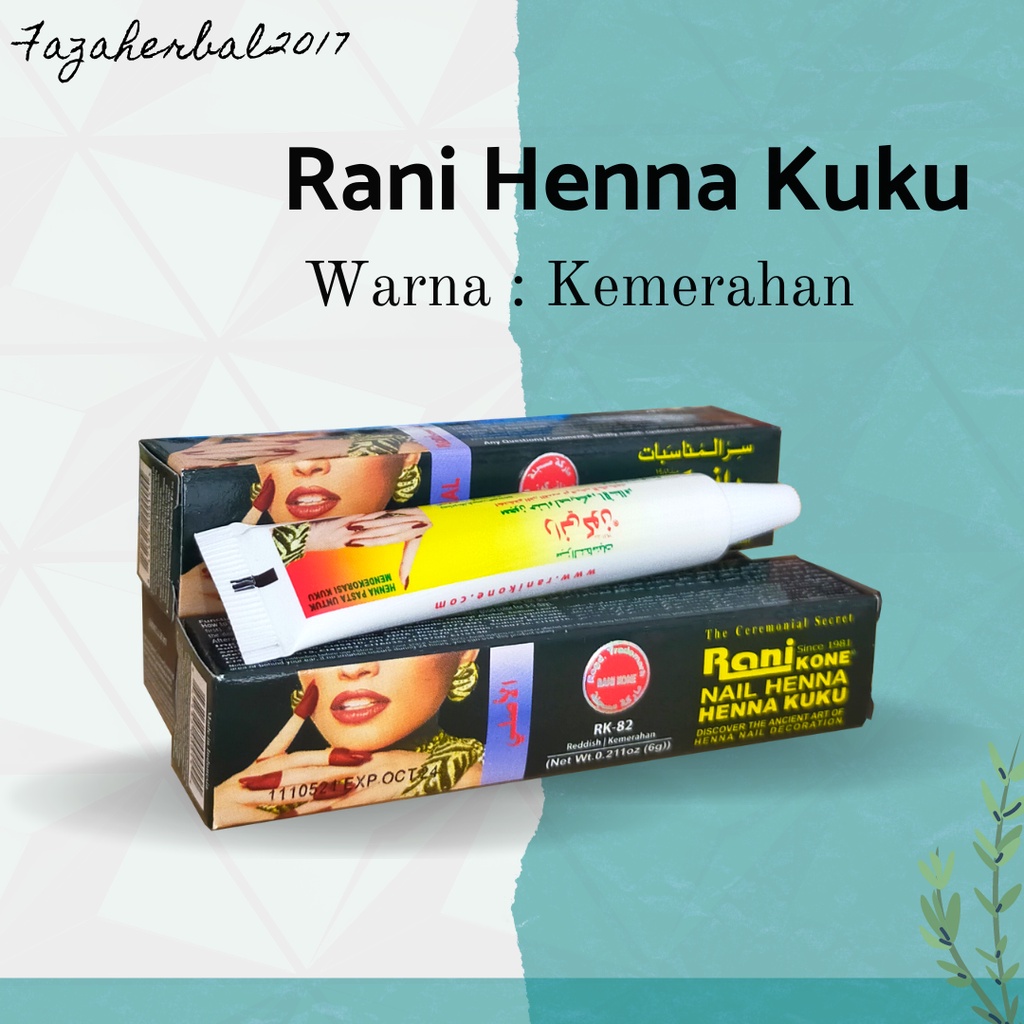 Rani Kone Henna Kuku Original