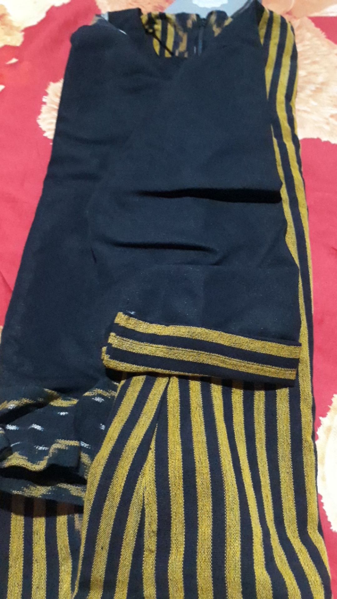 Shanaya Batik Tunik Tenun Kombinasi Toyobo Tenun Original