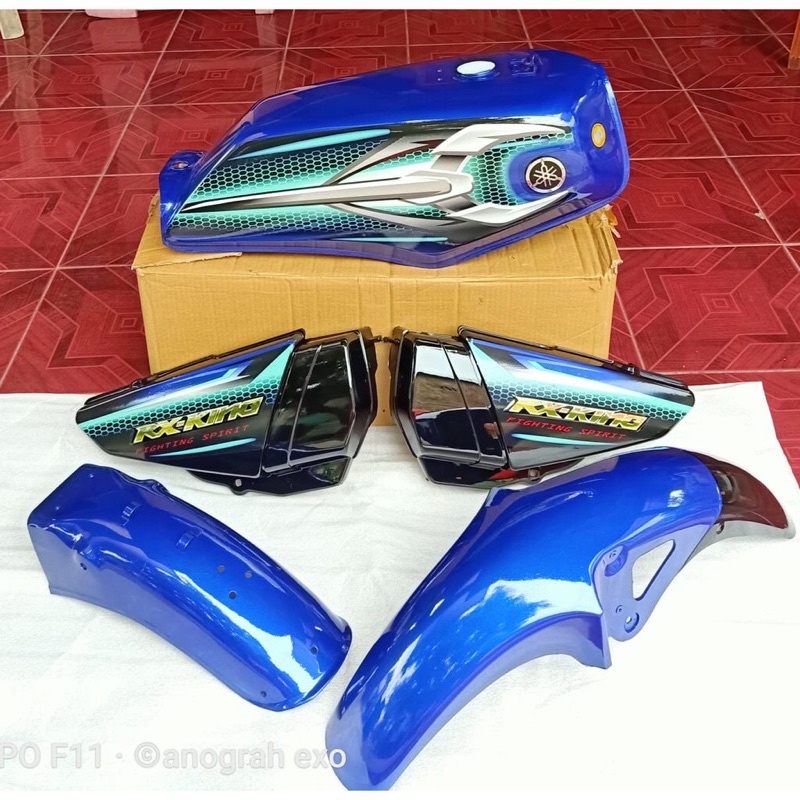 BODY SET RX KING BIRU 2007