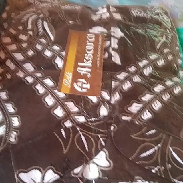 (bisa Bayar Ditempat/cod) Gamis Batik Modern Sogan Resleting Depan Katun Prima Allsize Jumbo Xl Xxl