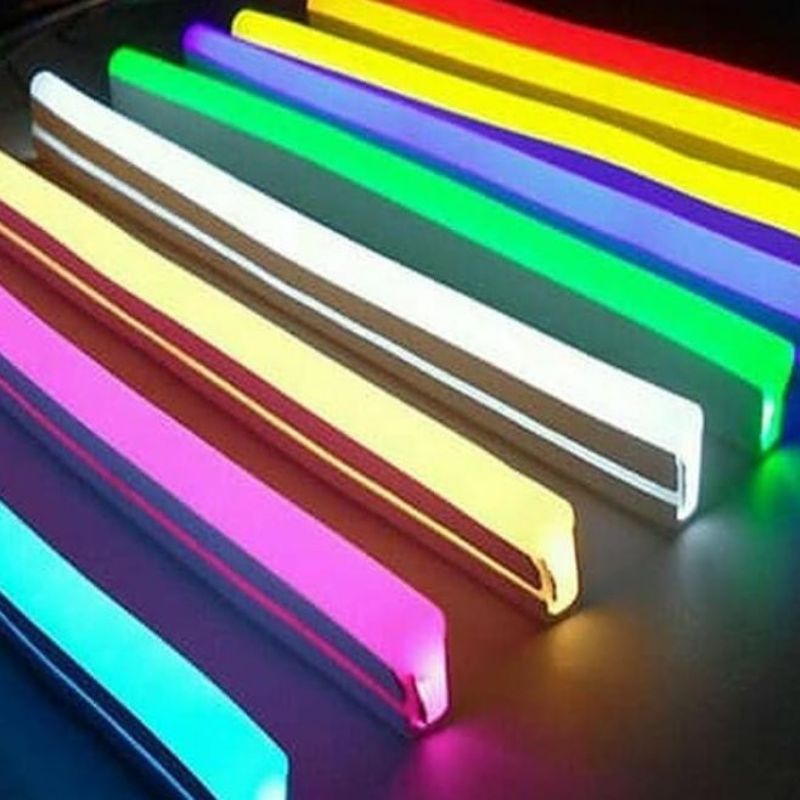 PAKET LAMPU KAMAR NEON FLEXIBLE 220V LENGKAP TINGGAL PAKAI