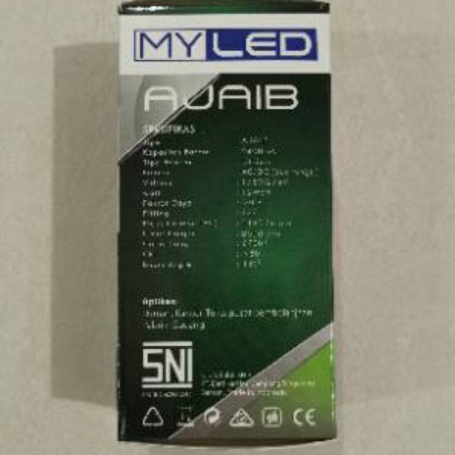 MYLED Lampu LED Emergency AC/DC 12 Watt