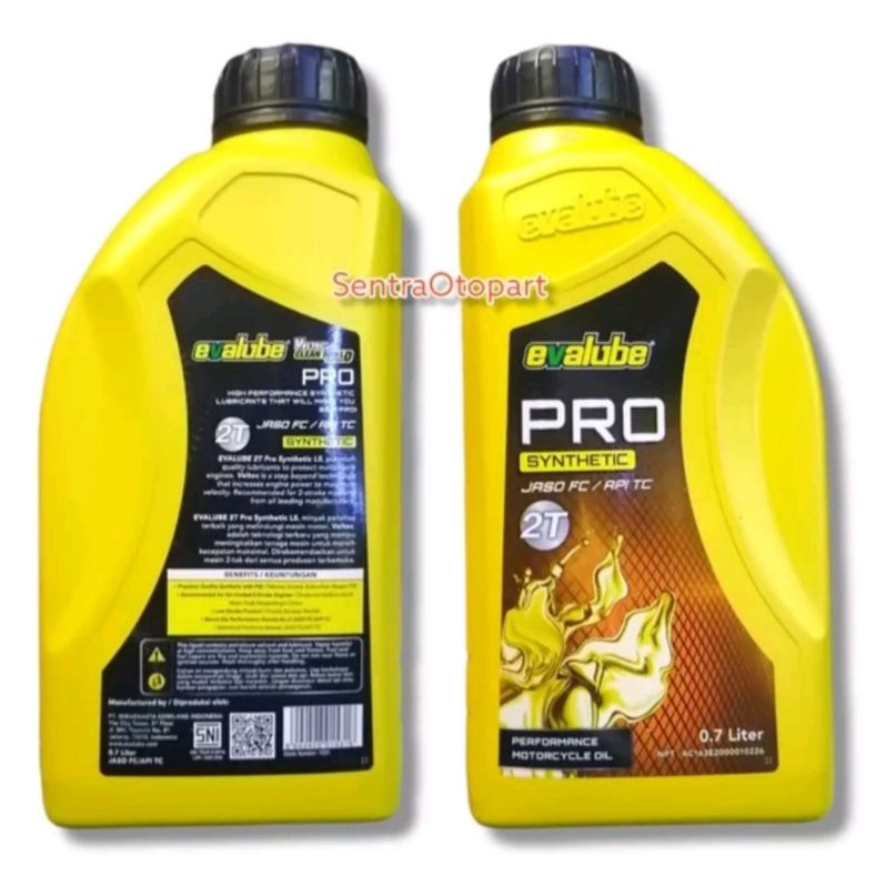 Oli evalube 2T pro 700ml