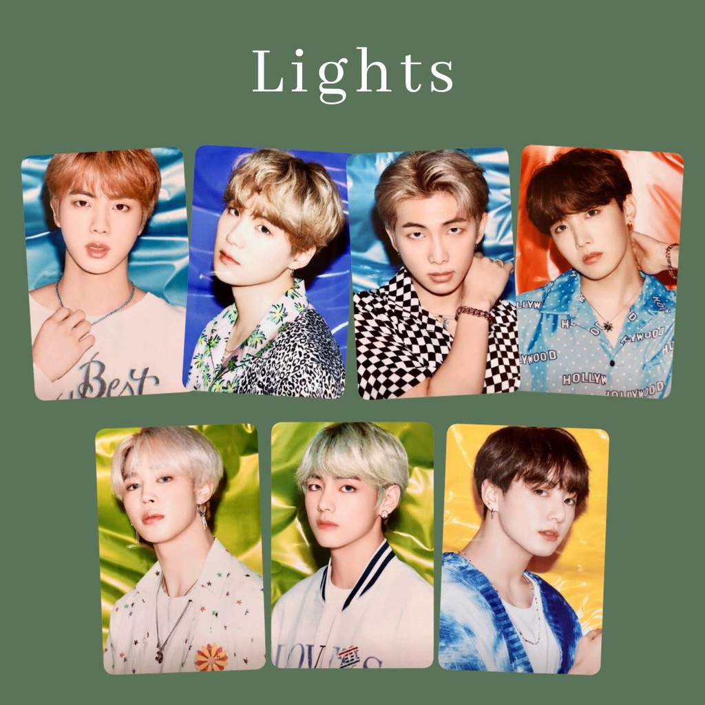 Photocard BTS Lights