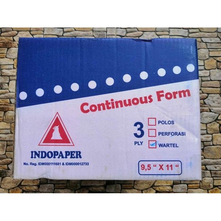 

Unik Indopaper Continous Form Paper 3 Ply Wartel perkakas Diskon