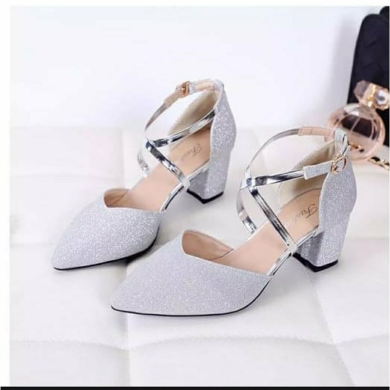 heels chunky hak tahu sl13