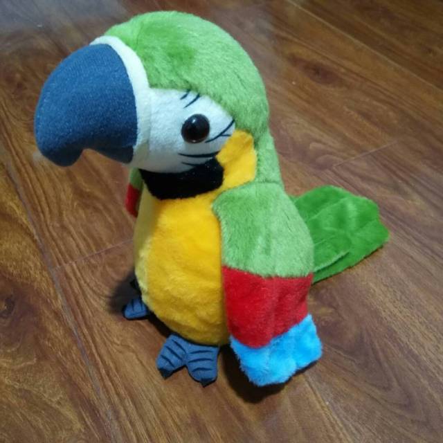 BONEKA TALKING BURUNG BEO BISA BICARA TERMURAHH!!!