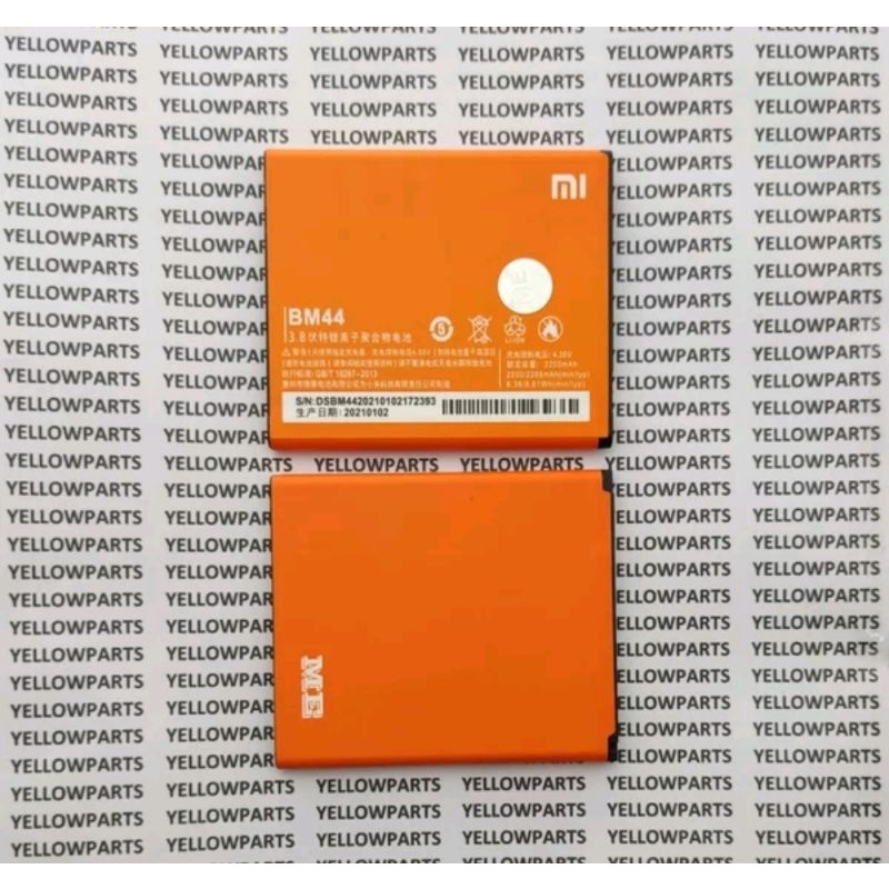 BAT BATTERY BATERAI BATRE XIAOMI REDMI 2 BM44 ORIGINAL