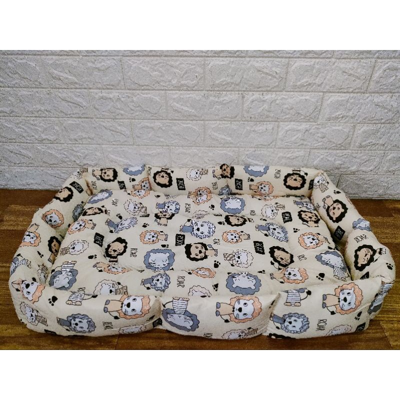 Bantal Alas Kasur kucing/Bantal Kucing/Anjing/Kasur Hewan/Pets Bed BESAR 70cm X 45cm/MURAH