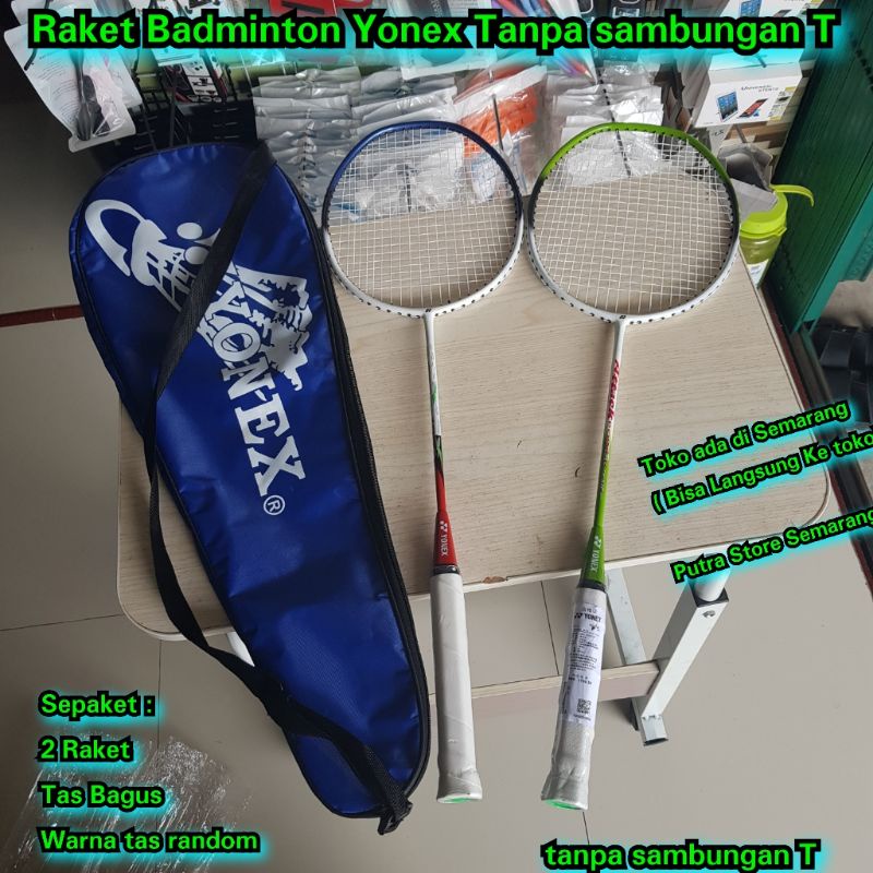 Raket badminton Yonex Aero  isi 2 Free tas Raket Bulutangkis Yonex bukan carbonex