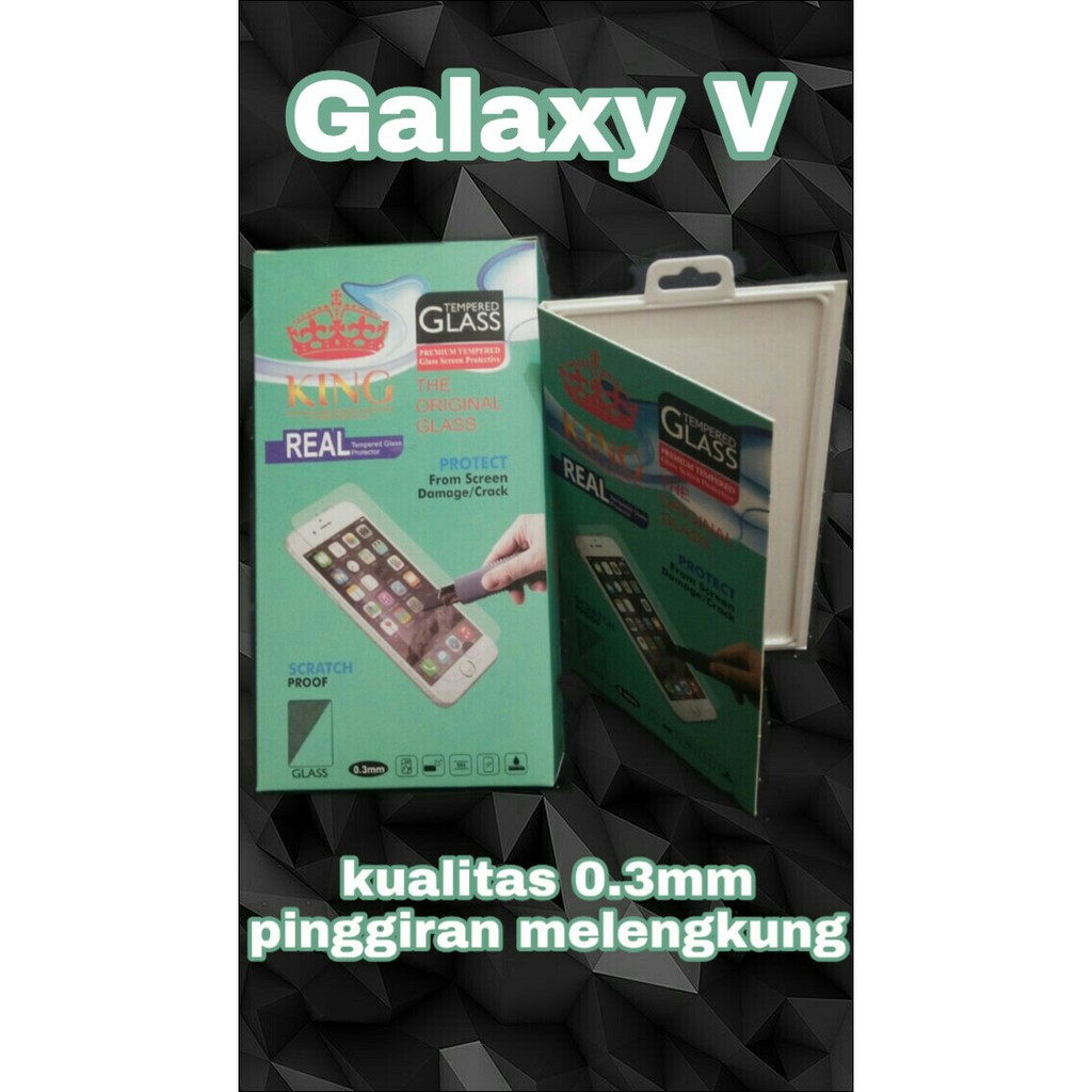 (GARANSI)Tempered Glass Galaxy V/J1 Ace