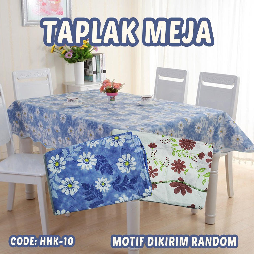 Taplak Meja Anti Air motif bunga HHK-10