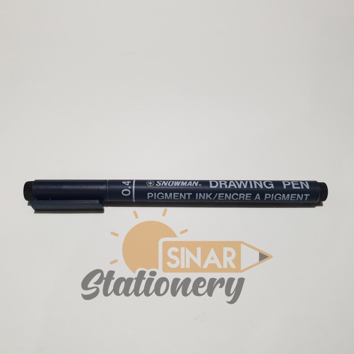 

Pendrawing- Drawing Pen Snowman 700 Hitam 0.4 -Drawing-Pen.