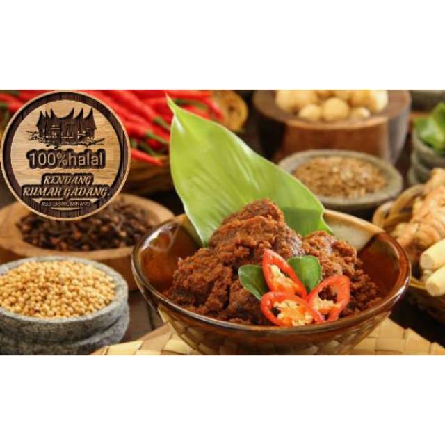 

(COD) RENDANG ASLI PADANG RESEP KELUARGA 500gr
