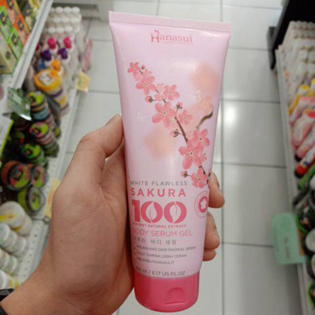 

Hanasui White Flawless Sakura Body Gel