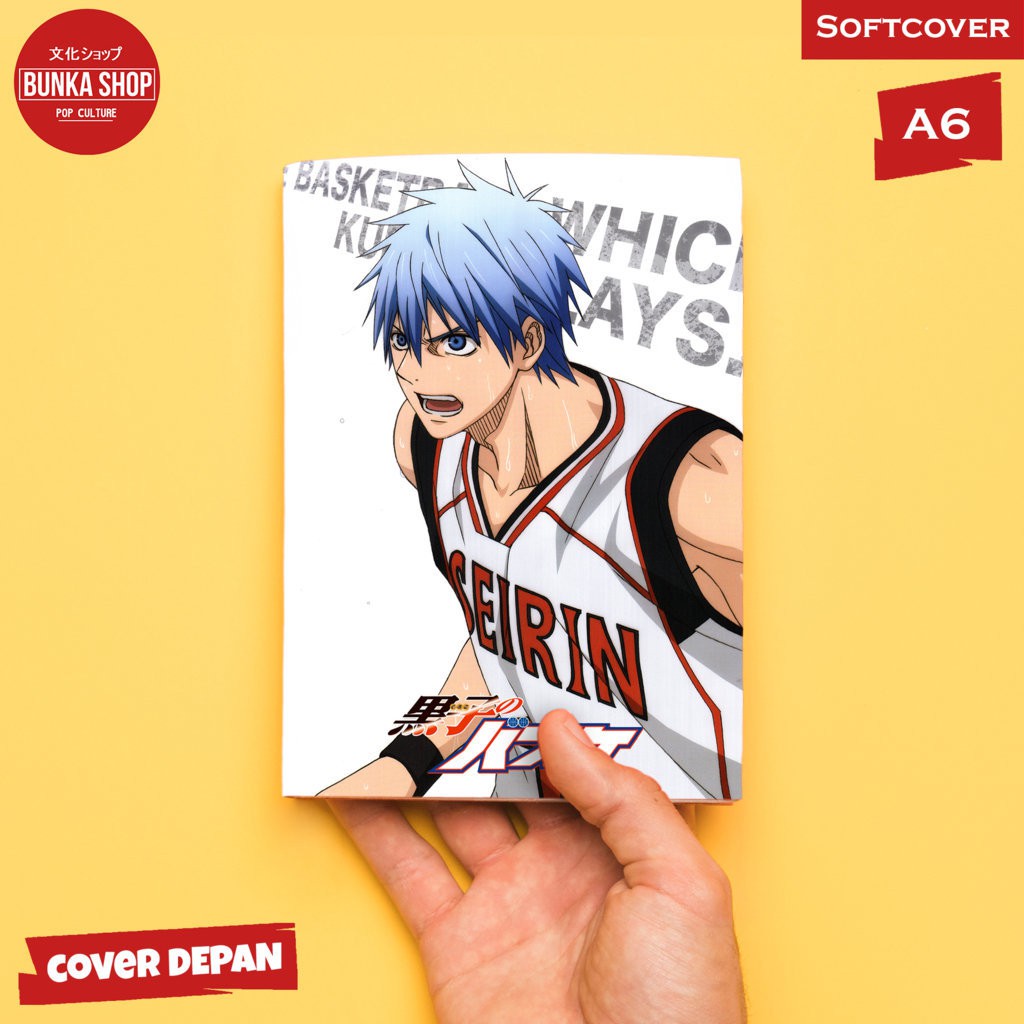 

Pocketnote Anime Kuroko no Basuke Kuroko Tetsuya Softcover A6 Buku Tulis Catatan Murah